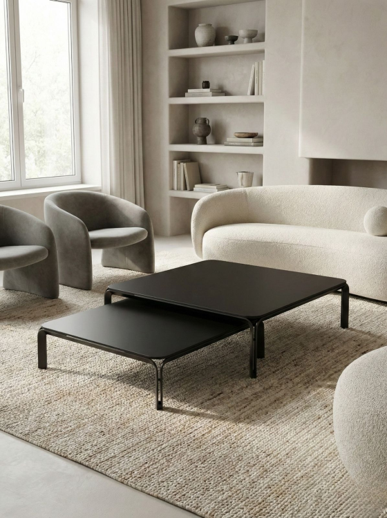 Ember – אמבר זוג שולחנות סלון בעיצוב מודרני