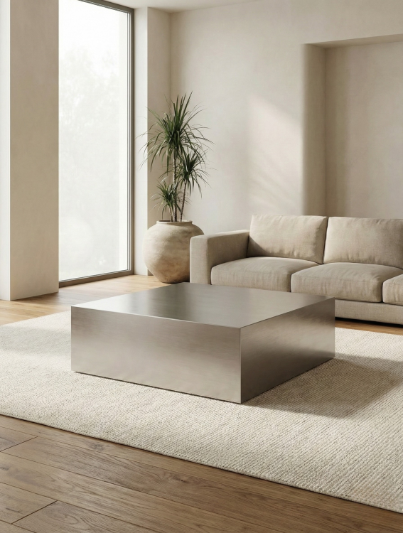 בלוק - Block שולחן סלון מנירוסטה